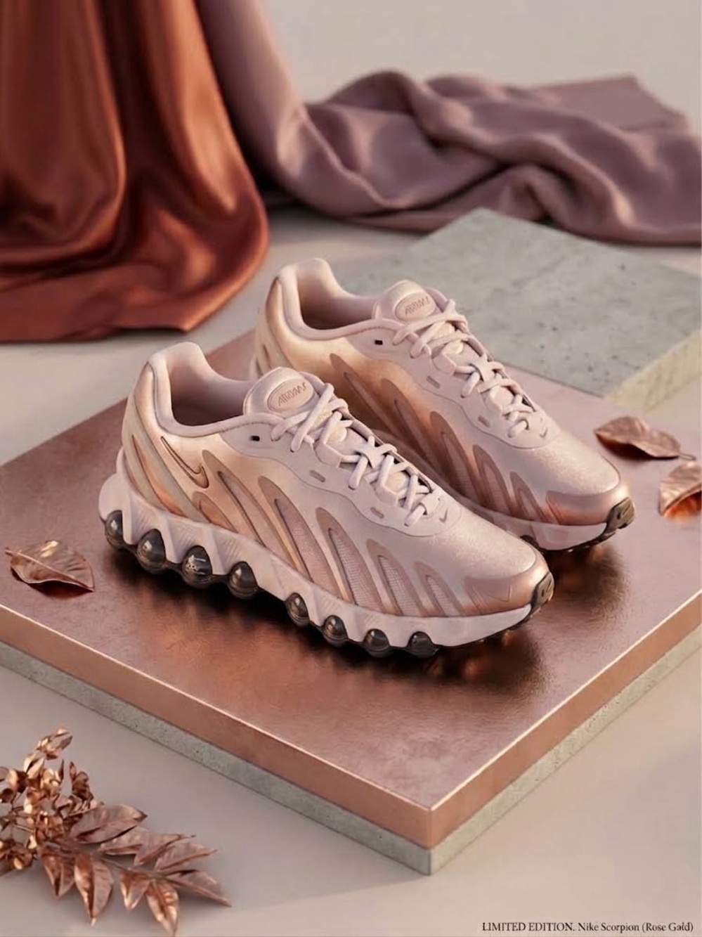Nike Air Max Dn8 Rose Gold Metallic Red Bronze HF5509-900 Womens Size 9 NIB